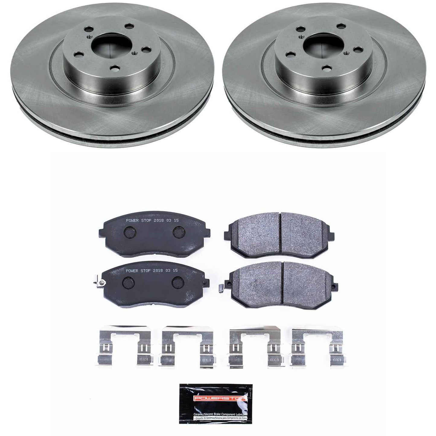 PowerStop Power Stop 04-06 Subaru Baja Front Track Day SPEC Brake Kit TDSK3038