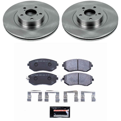 PowerStop Power Stop 04-06 Subaru Baja Front Track Day SPEC Brake Kit TDSK3038