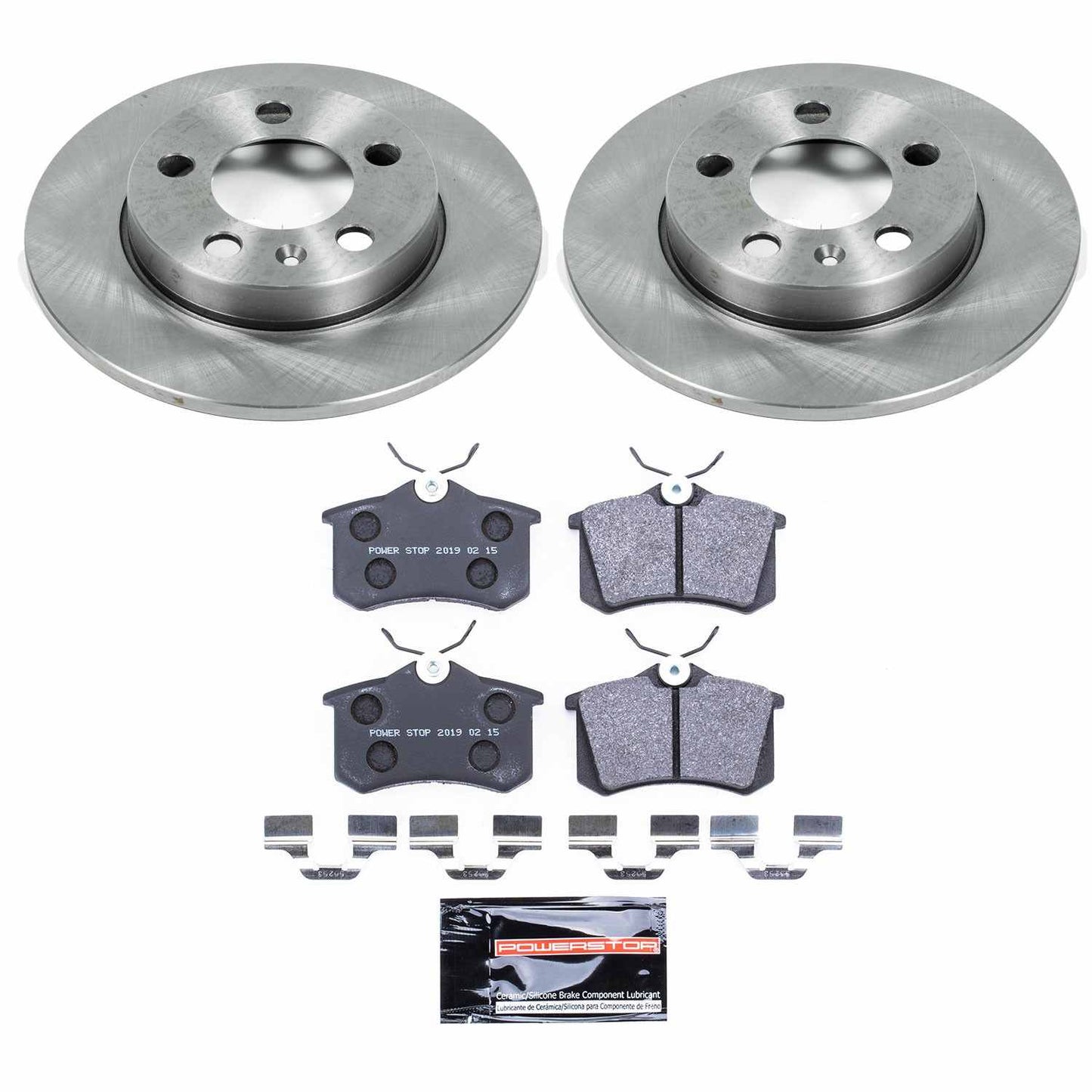 PowerStop Power Stop 00-06 Audi TT Quattro Rear Track Day SPEC Brake Kit TDSK3093