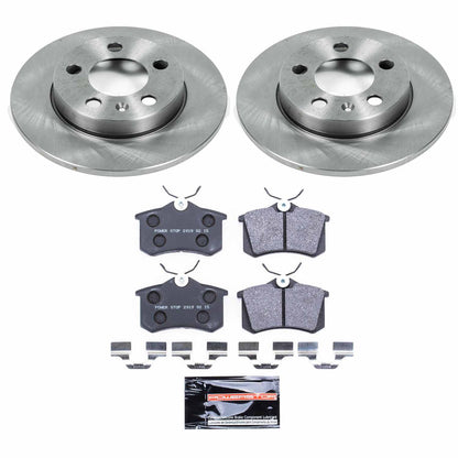 PowerStop Power Stop 00-06 Audi TT Quattro Rear Track Day SPEC Brake Kit TDSK3093