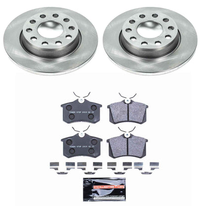 PowerStop Power Stop 02-05 Audi A4 Rear Track Day SPEC Brake Kit TDSK3109
