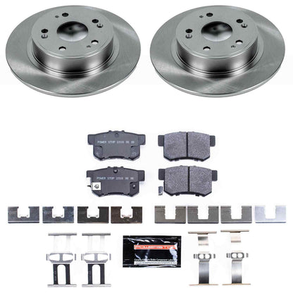 PowerStop Power Stop 16-18 Acura ILX Rear Track Day SPEC Brake Kit TDSK3128