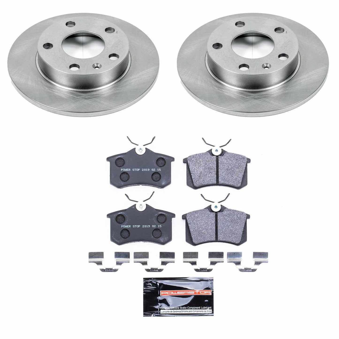 PowerStop Power Stop 02-06 Audi A4 Rear Track Day SPEC Brake Kit TDSK3129