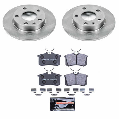 PowerStop Power Stop 02-06 Audi A4 Rear Track Day SPEC Brake Kit TDSK3129