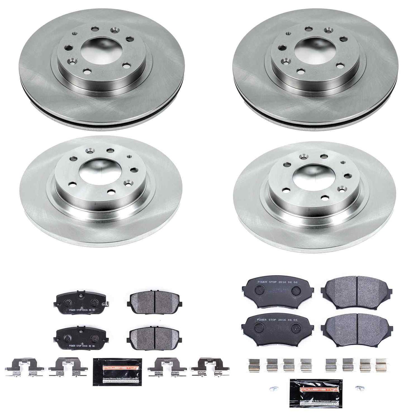 PowerStop Power Stop 06-15 Mazda MX-5 Miata Front & Rear Track Day SPEC Brake Kit TDSK4098