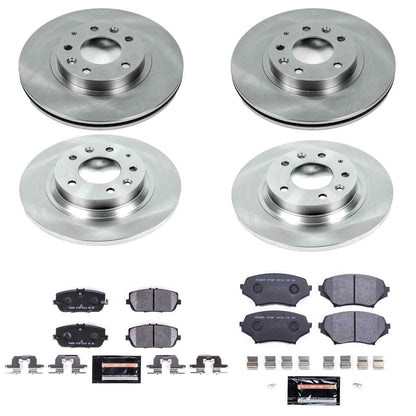 PowerStop Power Stop 06-15 Mazda MX-5 Miata Front & Rear Track Day SPEC Brake Kit TDSK4098