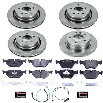 PowerStop Power Stop 95-99 BMW M3 Front & Rear Track Day SPEC Brake Kit TDSK4229