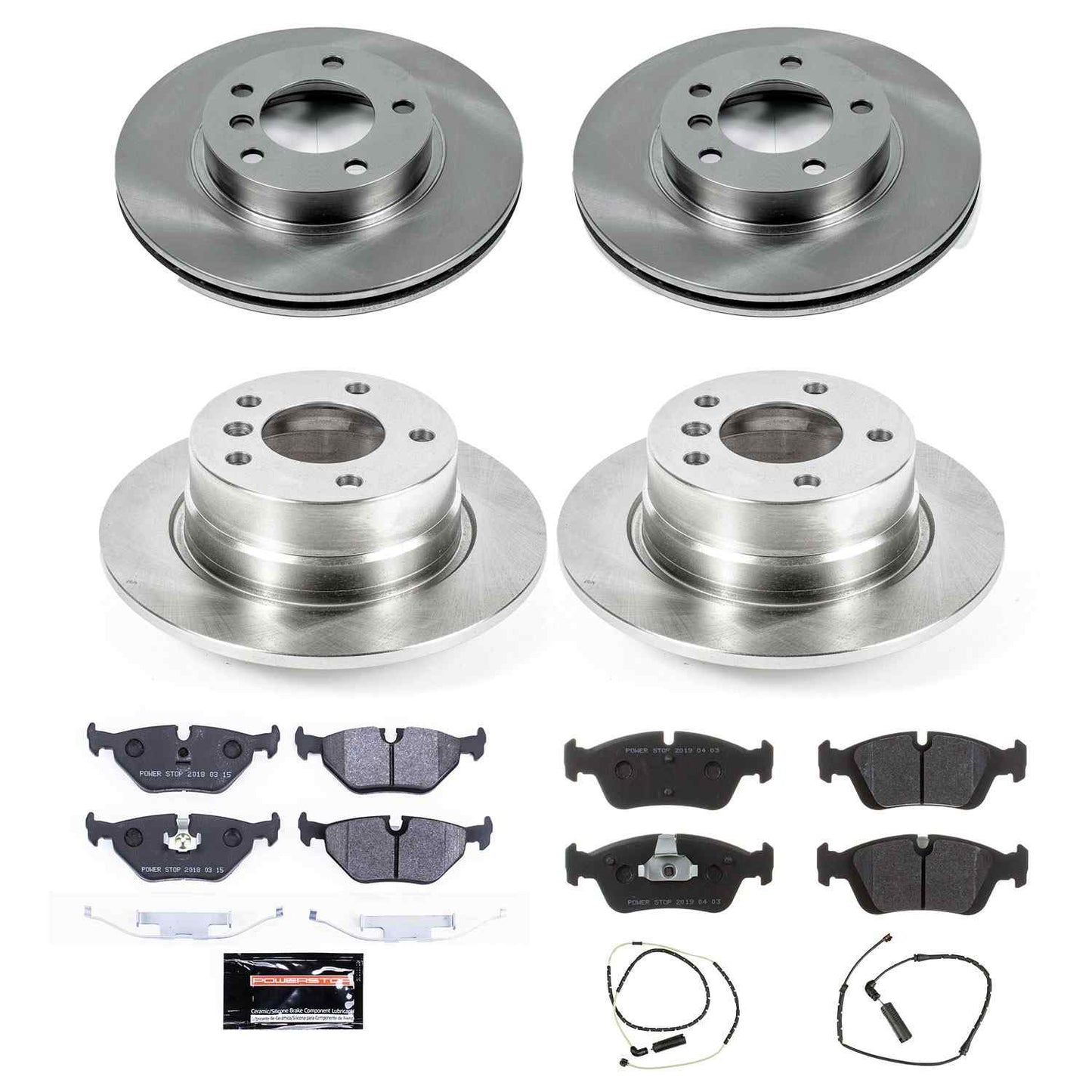 PowerStop Power Stop 03-05 BMW Z4 Front & Rear Track Day SPEC Brake Kit TDSK4371