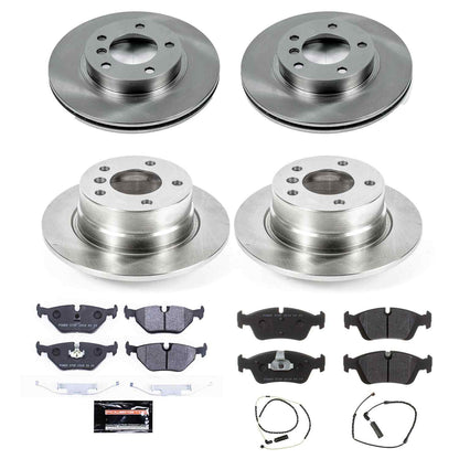 PowerStop Power Stop 03-05 BMW Z4 Front & Rear Track Day SPEC Brake Kit TDSK4371