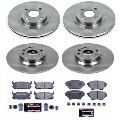 PowerStop Power Stop 01-05 Mazda Miata Front & Rear Track Day SPEC Brake Kit TDSK4468