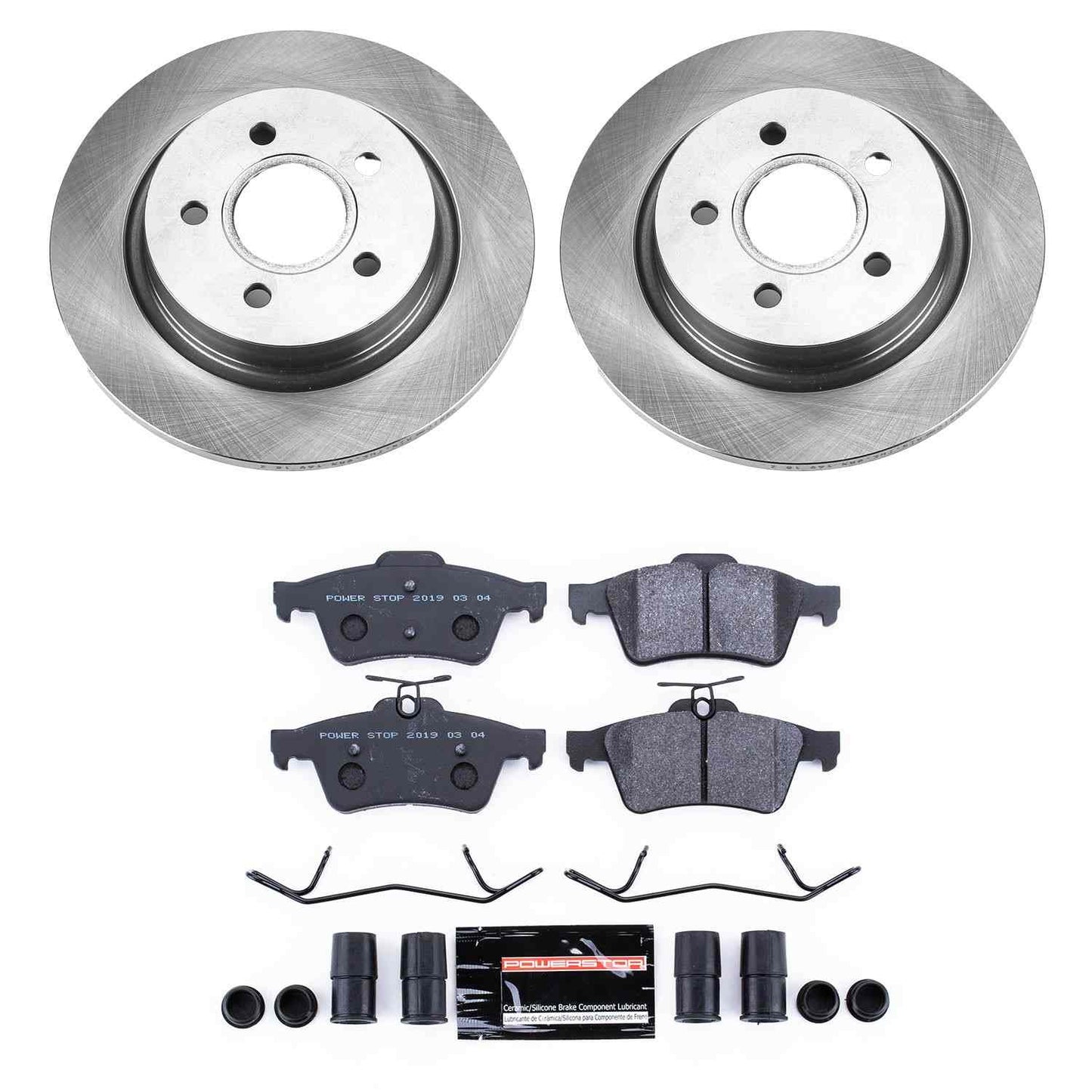 PowerStop Power Stop 08-13 Volvo C30 Rear Track Day SPEC Brake Kit TDSK4613