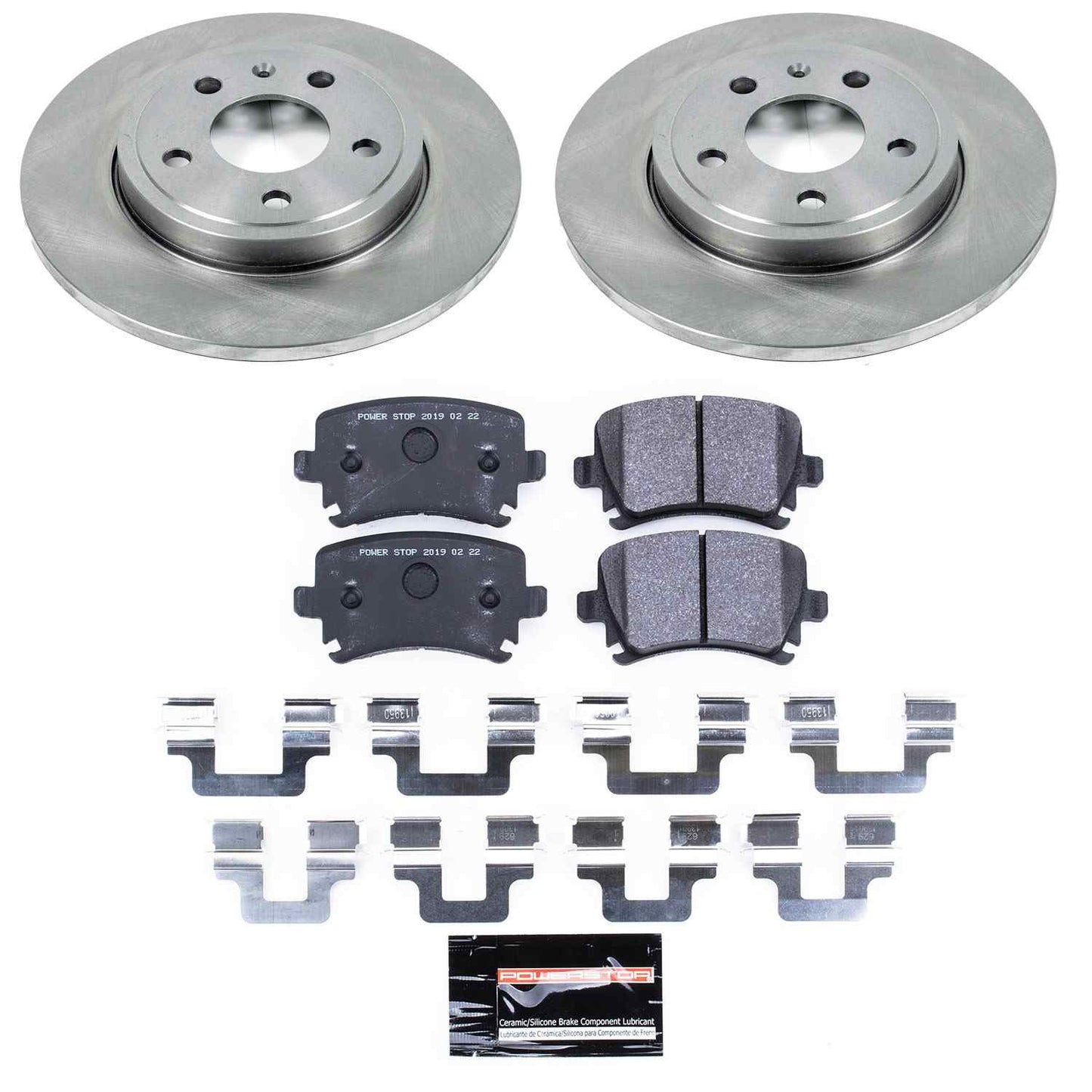 PowerStop Power Stop 05-09 Audi A4 Rear Track Day SPEC Brake Kit TDSK4624