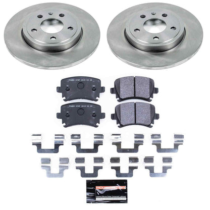 PowerStop Power Stop 05-09 Audi A4 Rear Track Day SPEC Brake Kit TDSK4624