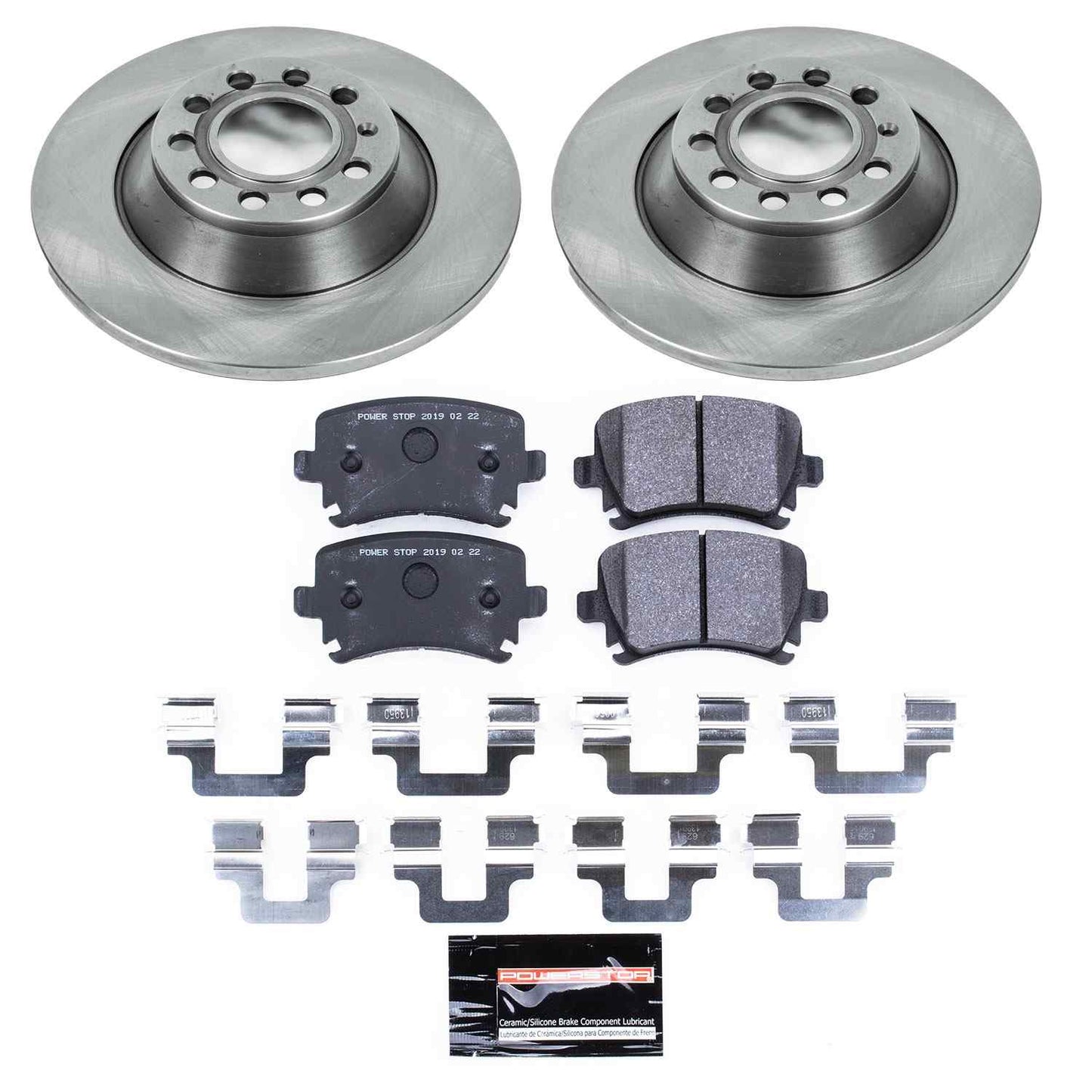 PowerStop Power Stop 05-11 Audi A6 Rear Track Day SPEC Brake Kit TDSK4625