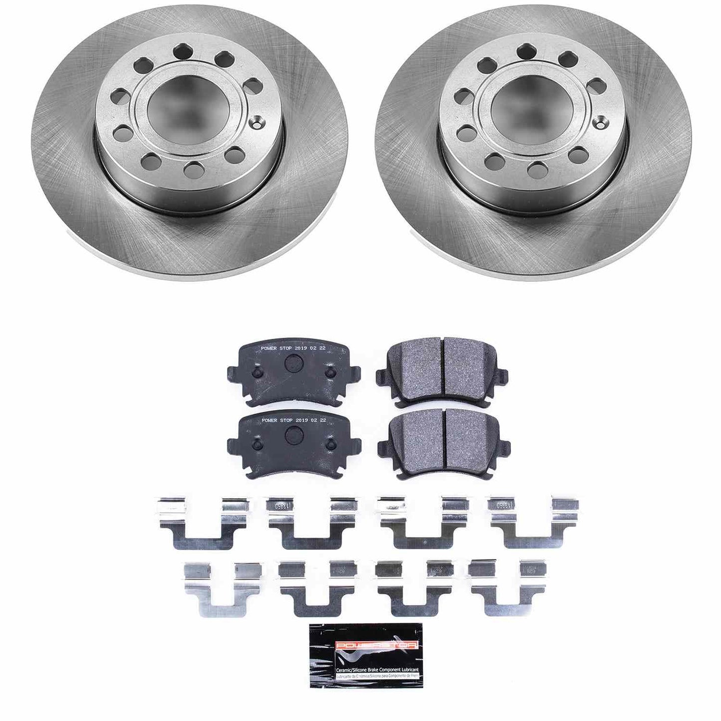 PowerStop Power Stop 2008 Audi A3 Rear Track Day SPEC Brake Kit TDSK4627
