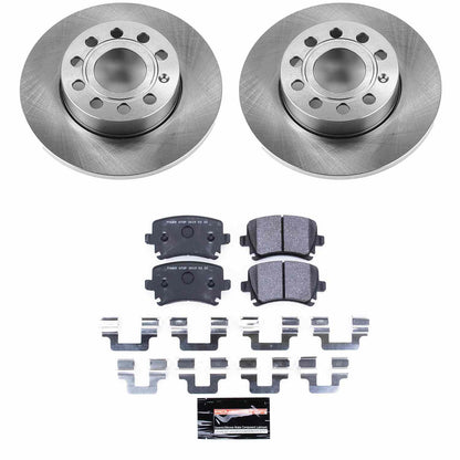 PowerStop Power Stop 2008 Audi A3 Rear Track Day SPEC Brake Kit TDSK4627