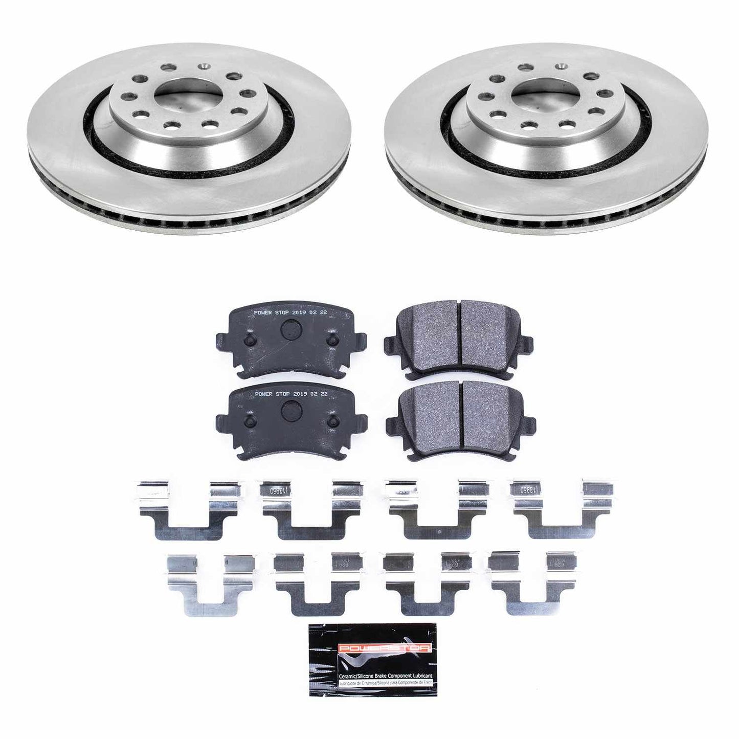 PowerStop Power Stop 09-17 Volkswagen CC Rear Track Day SPEC Brake Kit TDSK4628