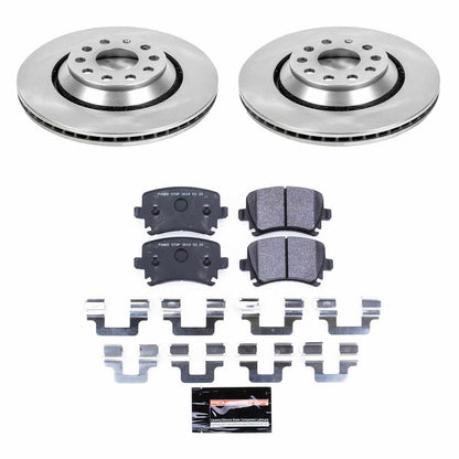 PowerStop Power Stop 09-17 Volkswagen CC Rear Track Day SPEC Brake Kit TDSK4628