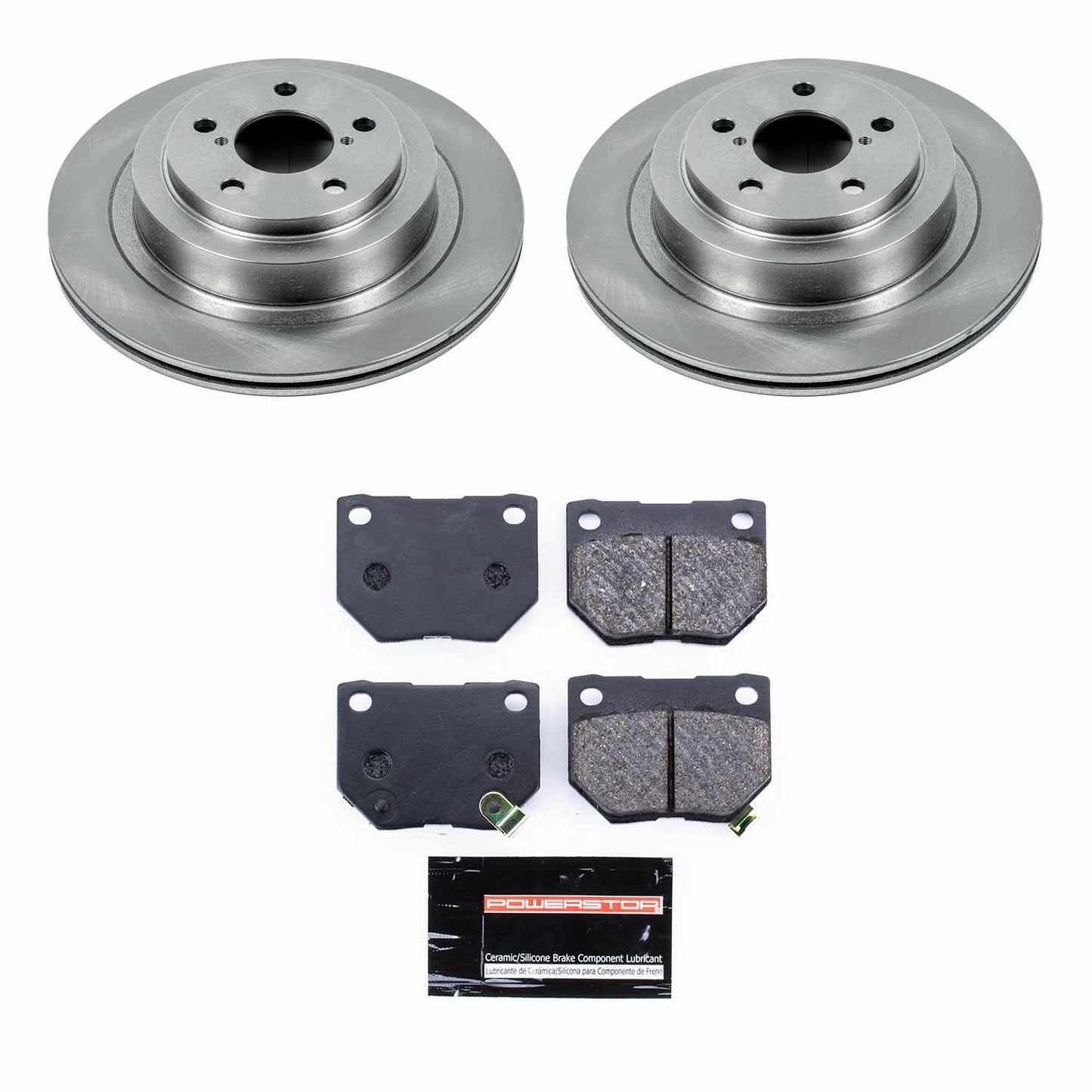 PowerStop Power Stop 06-07 Subaru Impreza Rear Track Day SPEC Brake Kit TDSK4932