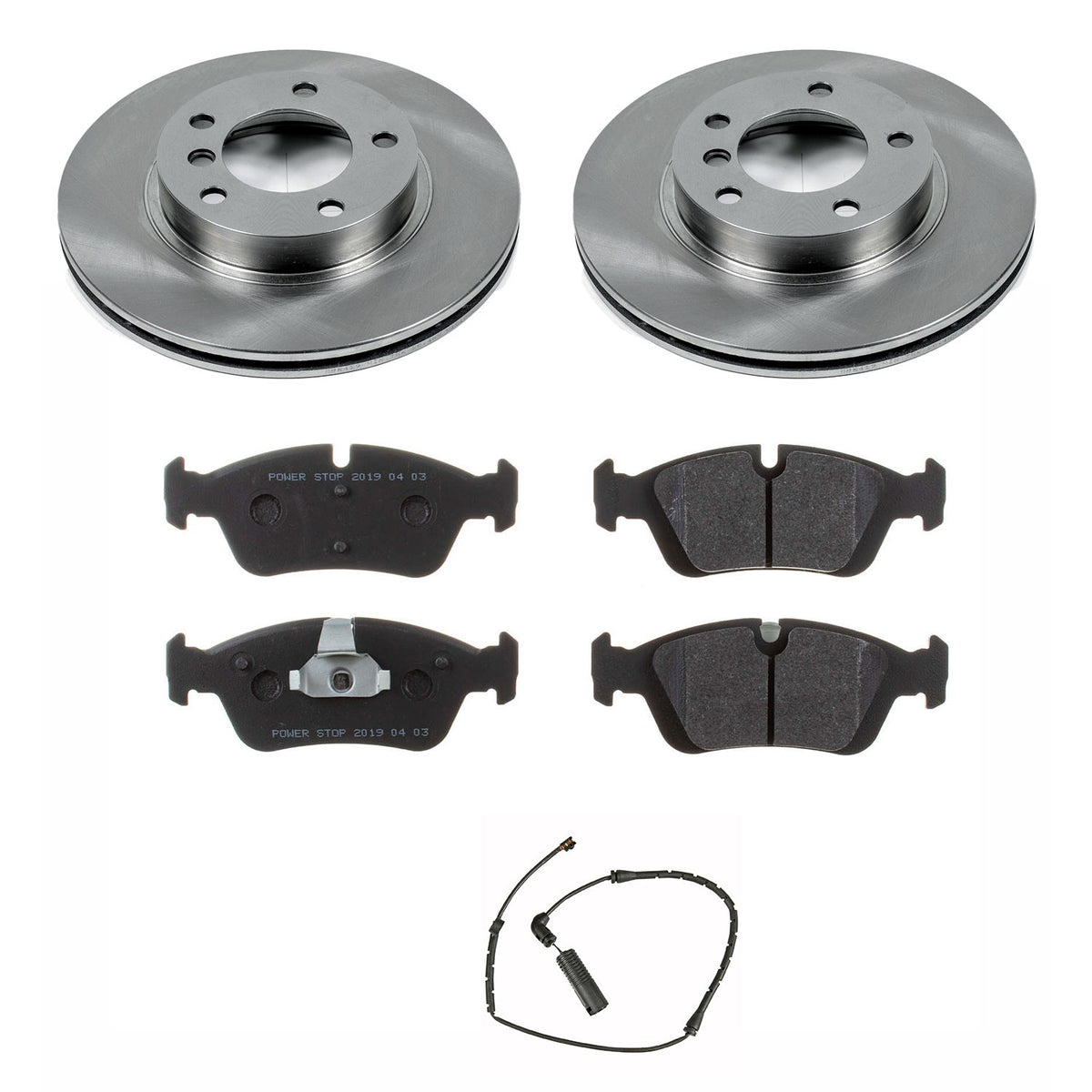 PowerStop Power Stop 2000 BMW 323Ci Front Track Day SPEC Brake Kit TDSK497
