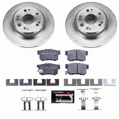 PowerStop Power Stop 02-04 Acura RL Rear Track Day SPEC Brake Kit TDSK4989