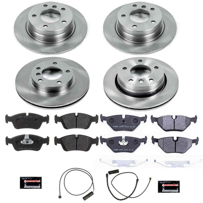 PowerStop Power Stop 92-98 BMW 318i Front & Rear Track Day SPEC Brake Kit TDSK498