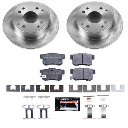 PowerStop Power Stop 95-98 Acura TL Rear Track Day SPEC Brake Kit TDSK4991