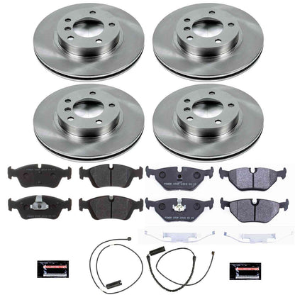 PowerStop Power Stop 97-02 BMW Z3 Front & Rear Track Day SPEC Brake Kit TDSK500