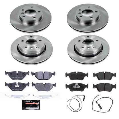 PowerStop Power Stop 2000 BMW 323Ci Front & Rear Track Day SPEC Brake Kit TDSK507