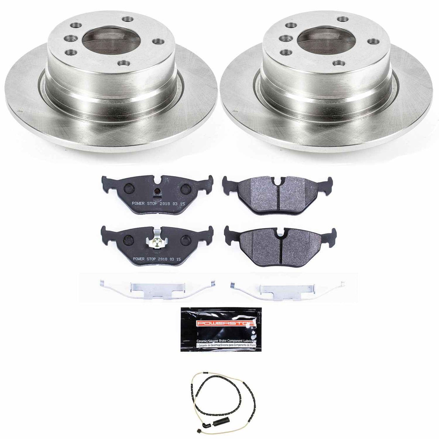 PowerStop Power Stop 03-05 BMW Z4 Rear Track Day SPEC Brake Kit TDSK5130