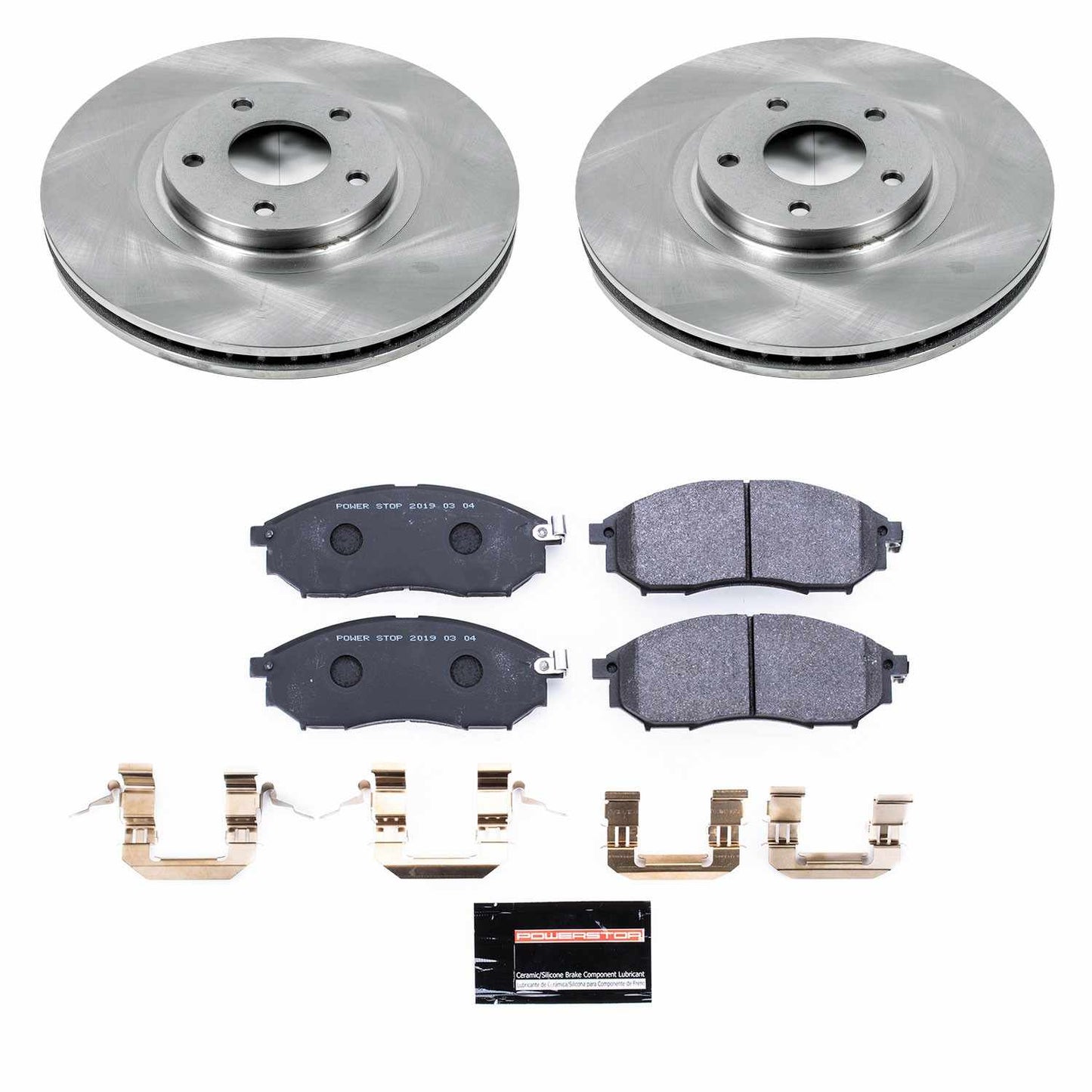 PowerStop Power Stop 11-14 Nissan Murano Front Track Day SPEC Brake Kit TDSK5263