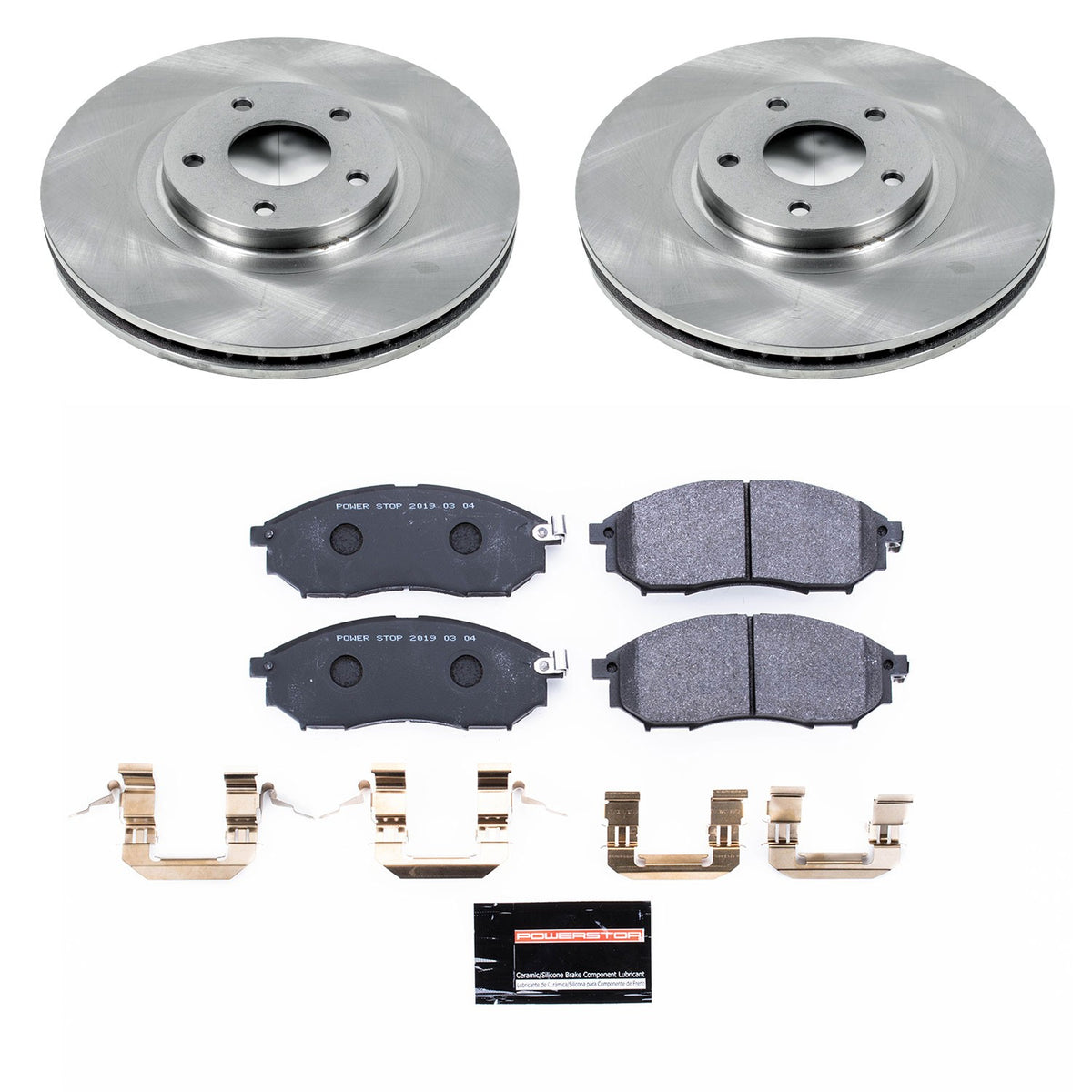 PowerStop Power Stop 11-14 Nissan Murano Front Track Day SPEC Brake Kit TDSK5263