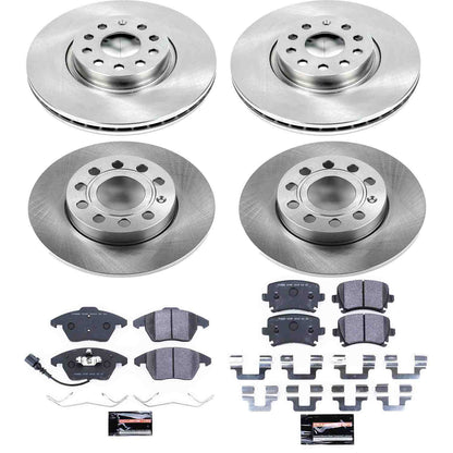 PowerStop Power Stop 2008 Audi A3 Front & Rear Track Day SPEC Brake Kit TDSK5363