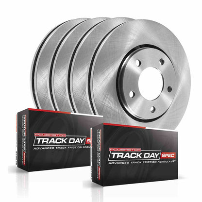 PowerStop Power Stop 2008 Audi A3 Front & Rear Track Day SPEC Brake Kit TDSK5363