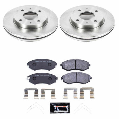 PowerStop Power Stop 02-03 Hyundai Sonata Front Track Day SPEC Brake Kit TDSK5372