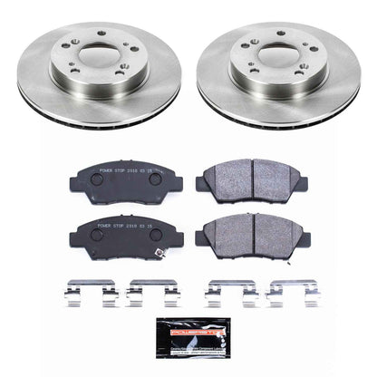 PowerStop Power Stop 11-15 Honda CR-Z Front Track Day SPEC Brake Kit TDSK5400