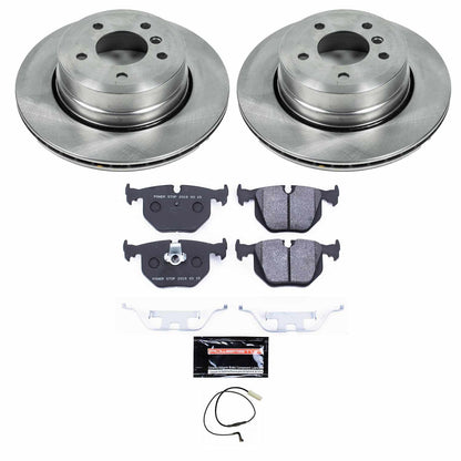 PowerStop Power Stop 06-07 BMW 530xi Rear Track Day SPEC Brake Kit TDSK5492