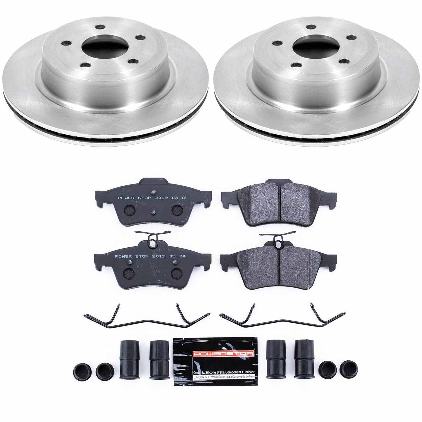 PowerStop Power Stop 08-10 Chevrolet Cobalt Rear Track Day SPEC Brake Kit TDSK5535