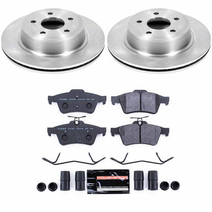 PowerStop Power Stop 08-10 Chevrolet Cobalt Rear Track Day SPEC Brake Kit TDSK5535