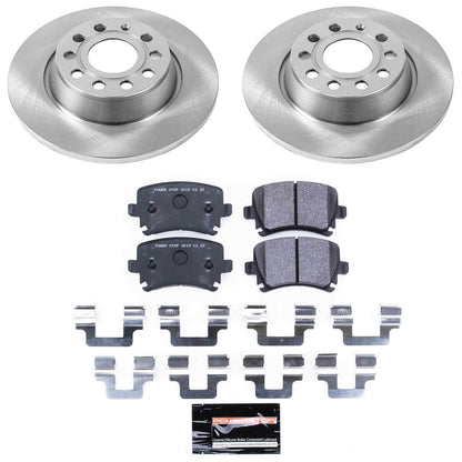 PowerStop Power Stop 2013 Audi A3 Rear Track Day SPEC Brake Kit TDSK5662
