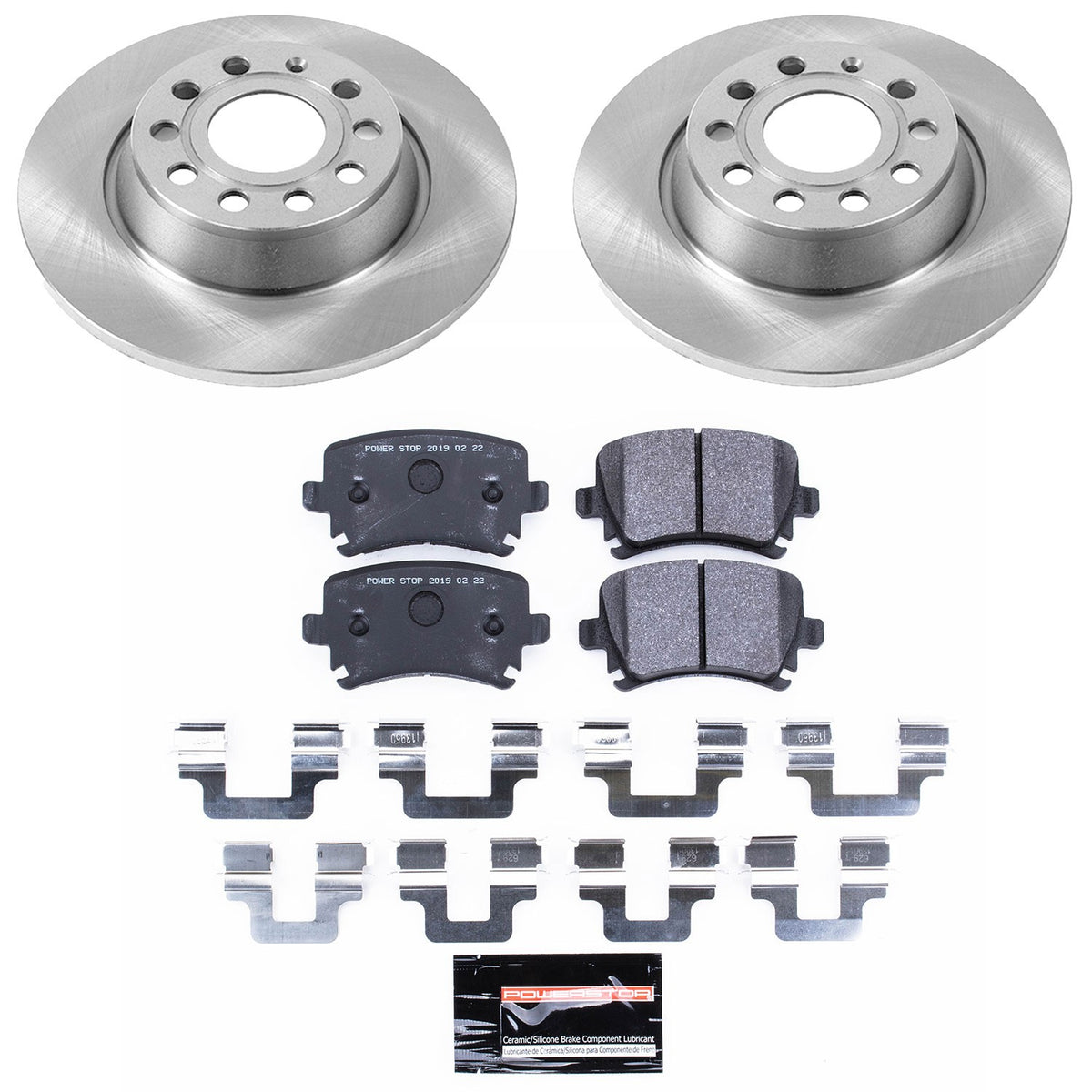 PowerStop Power Stop 2013 Audi A3 Rear Track Day SPEC Brake Kit TDSK5662