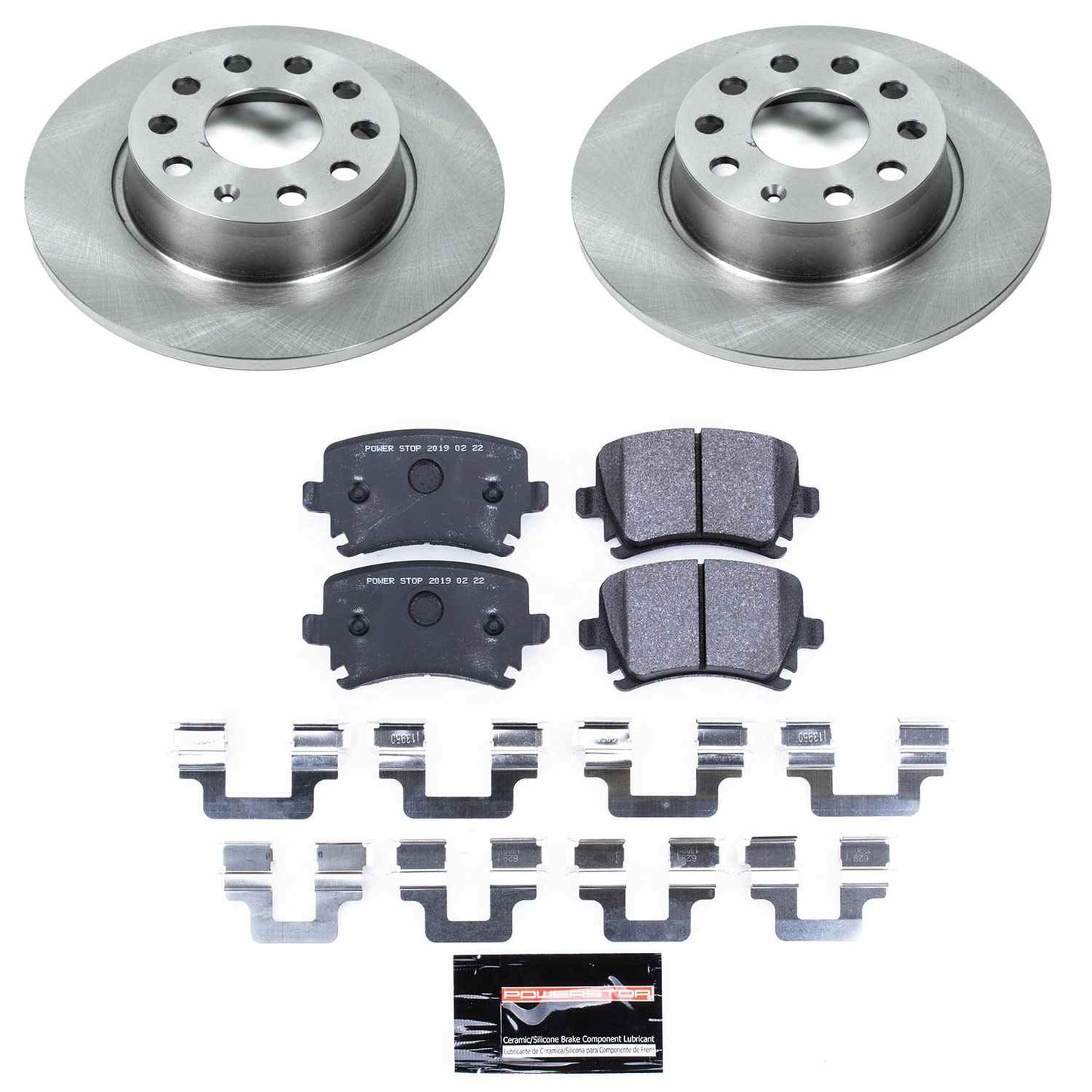 PowerStop Power Stop 2013 Audi A3 Quattro Rear Track Day SPEC Brake Kit TDSK5666