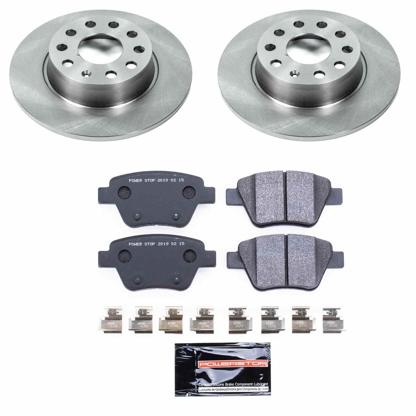 PowerStop Power Stop 10-12 Audi A3 Rear Track Day SPEC Brake Kit TDSK5667