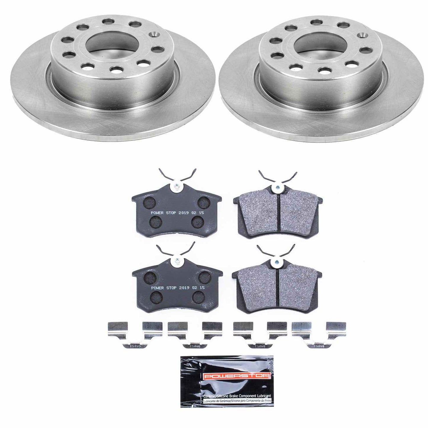 PowerStop Power Stop 10-13 Audi A3 Rear Track Day SPEC Brake Kit TDSK5671