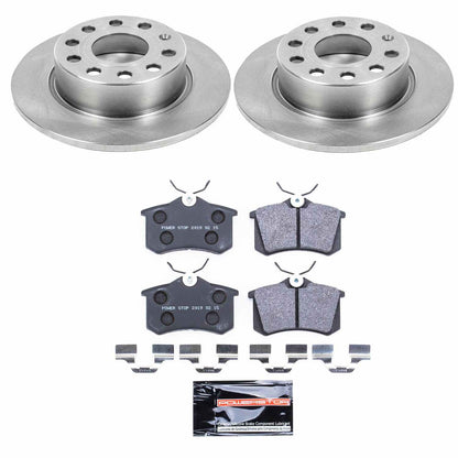 PowerStop Power Stop 10-13 Audi A3 Rear Track Day SPEC Brake Kit TDSK5671