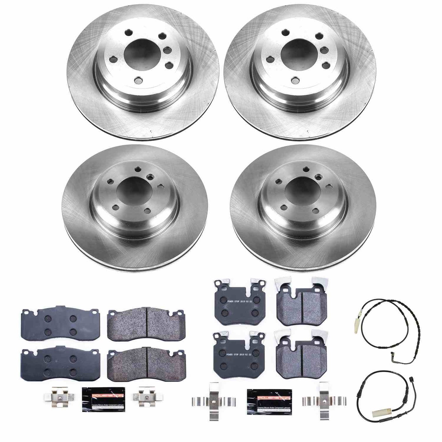 PowerStop Power Stop 08-10 BMW 135i Front & Rear Track Day SPEC Brake Kit TDSK5686