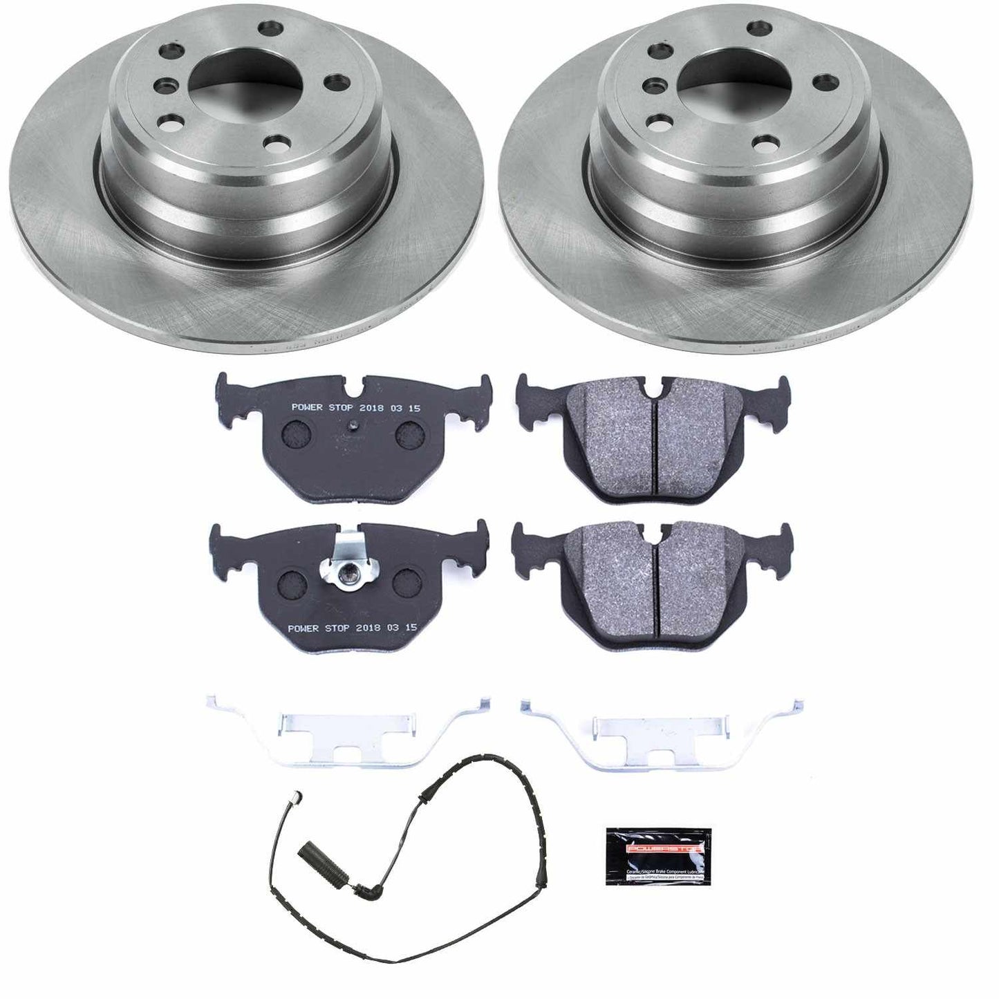 PowerStop Power Stop 00-06 BMW X5 Rear Track Day SPEC Brake Kit TDSK5720