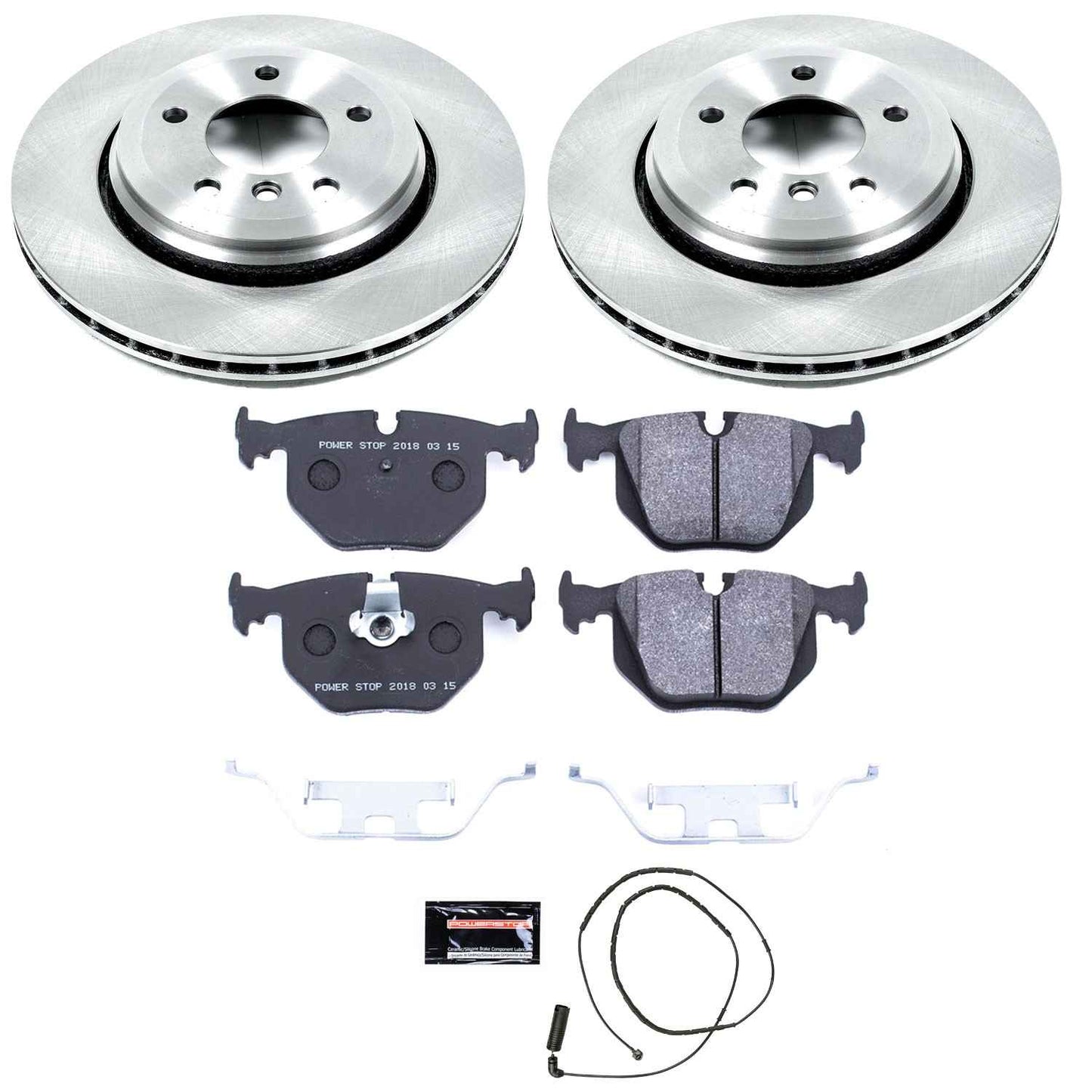 PowerStop Power Stop 01-06 BMW 330Ci Rear Track Day SPEC Brake Kit TDSK5729