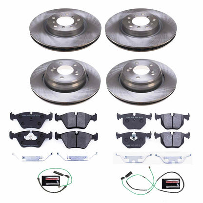 PowerStop Power Stop 01-06 BMW M3 Front & Rear Track Day SPEC Brake Kit TDSK5730