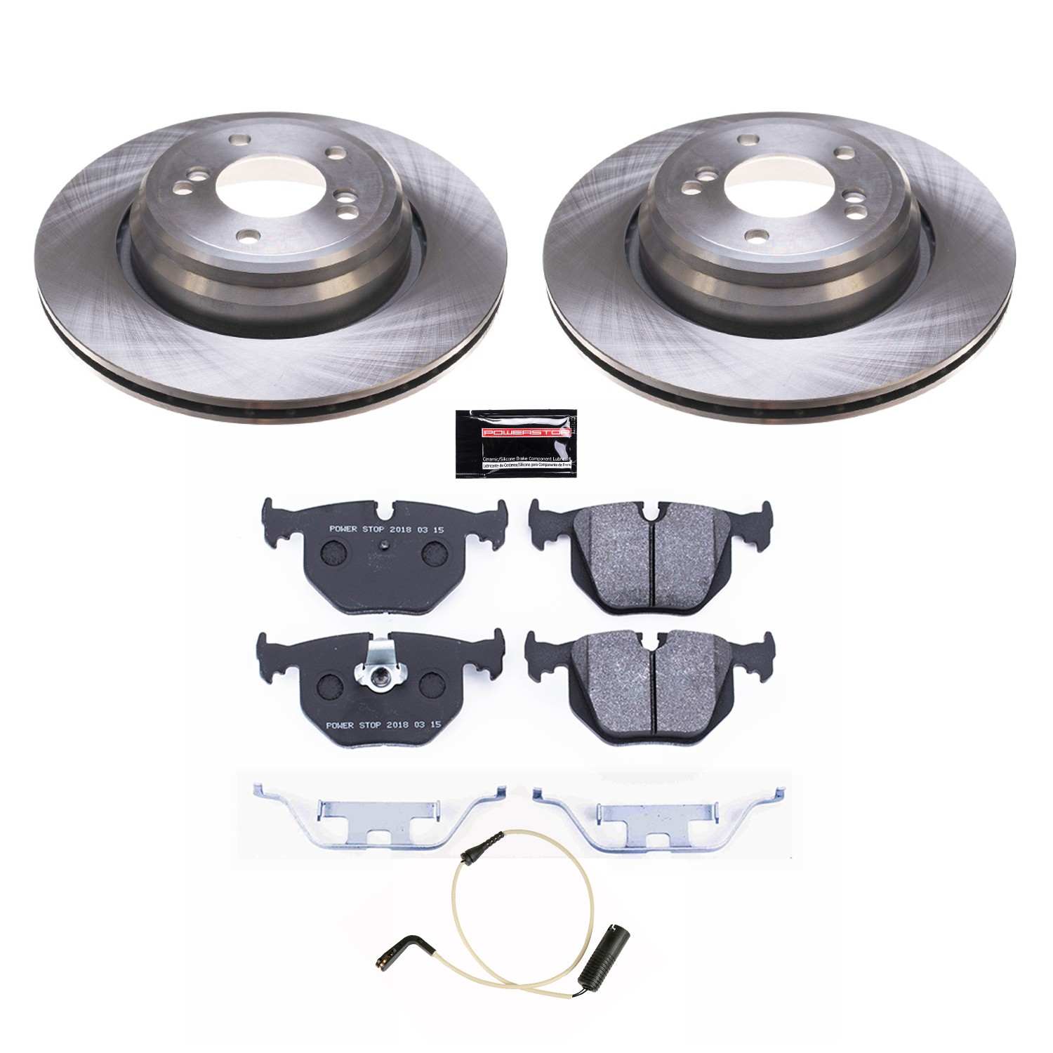 PowerStop Power Stop 00-03 BMW M5 Rear Track Day SPEC Brake Kit TDSK5731